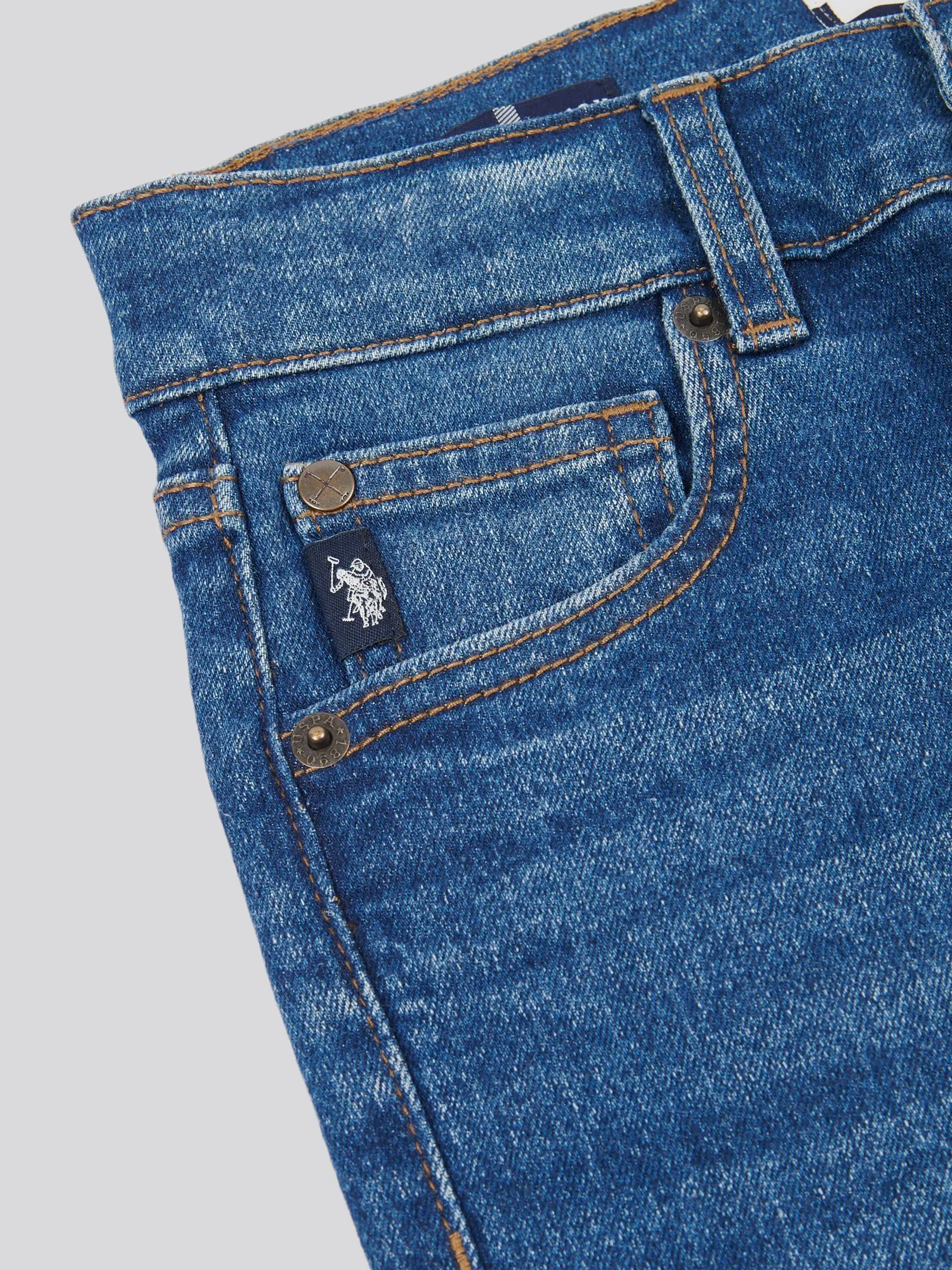 Blauw - U.S. Polo Assn. Classic Fit Jeans