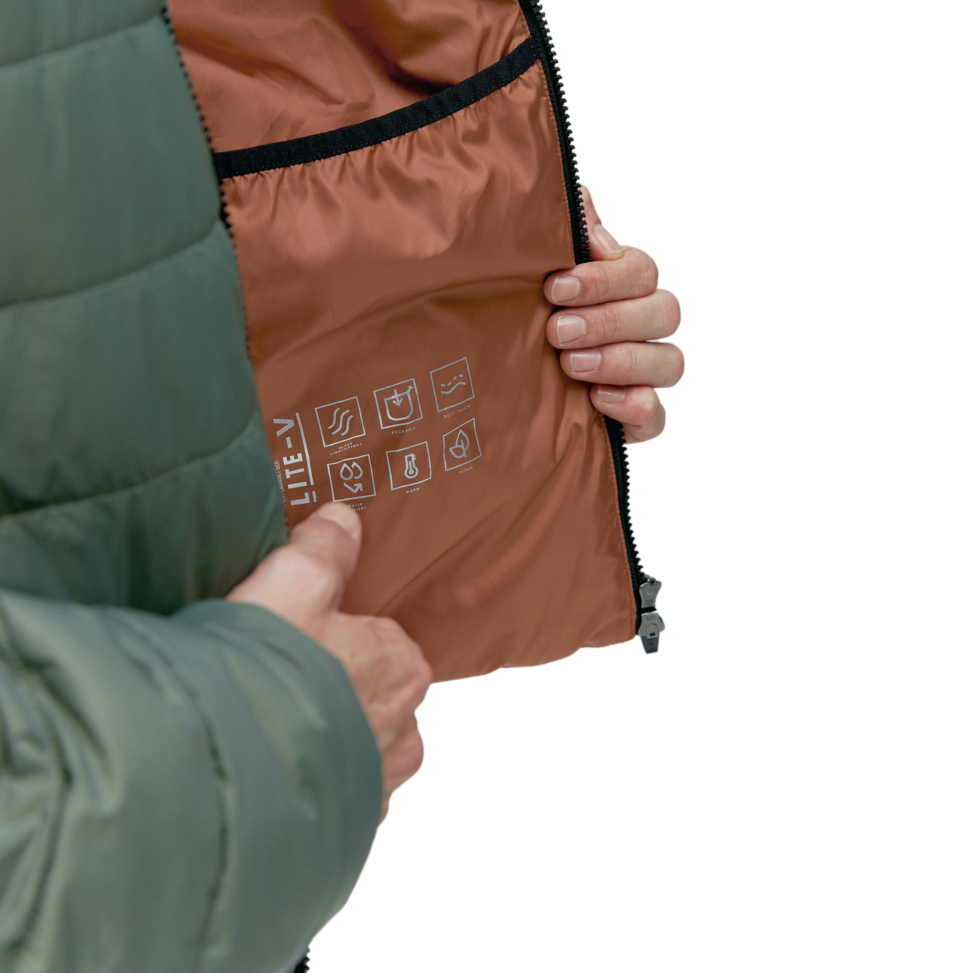 THAMES - Veste d'extérieur imperméable et coupe-vent thames | Vert