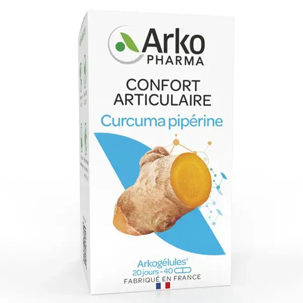 Arkopharma Arkogélules Cúrcuma Piperina 40 cápsulas