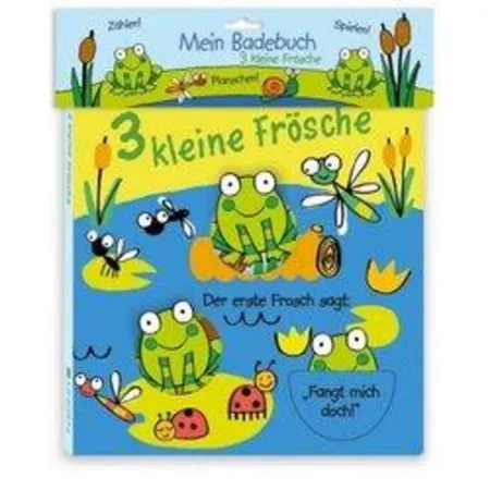 Helmut Lingen Verlag Mein Badebuch - 3 kleine Froesche
