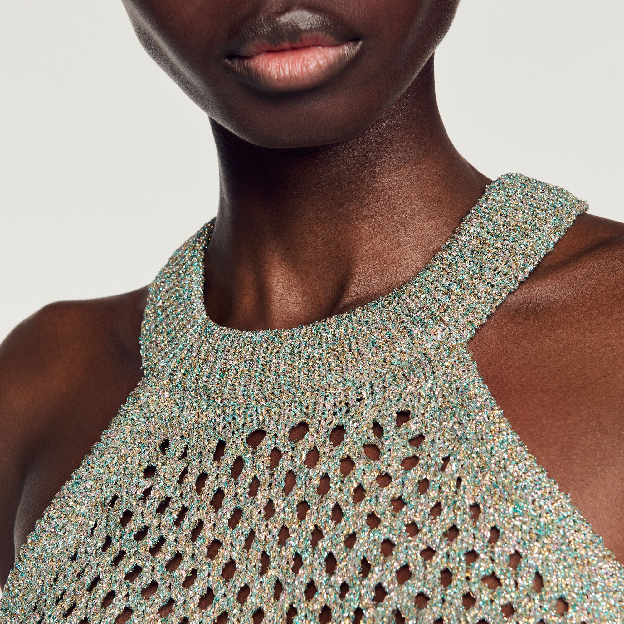 Top court en crochet