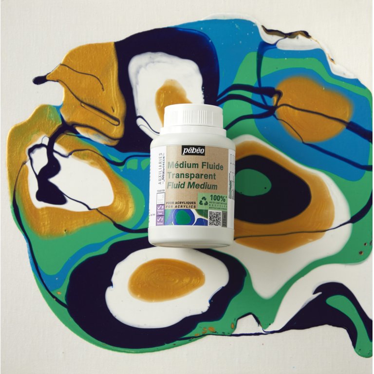 Pebeo Fluid- und Transparenzmedium Studio Green