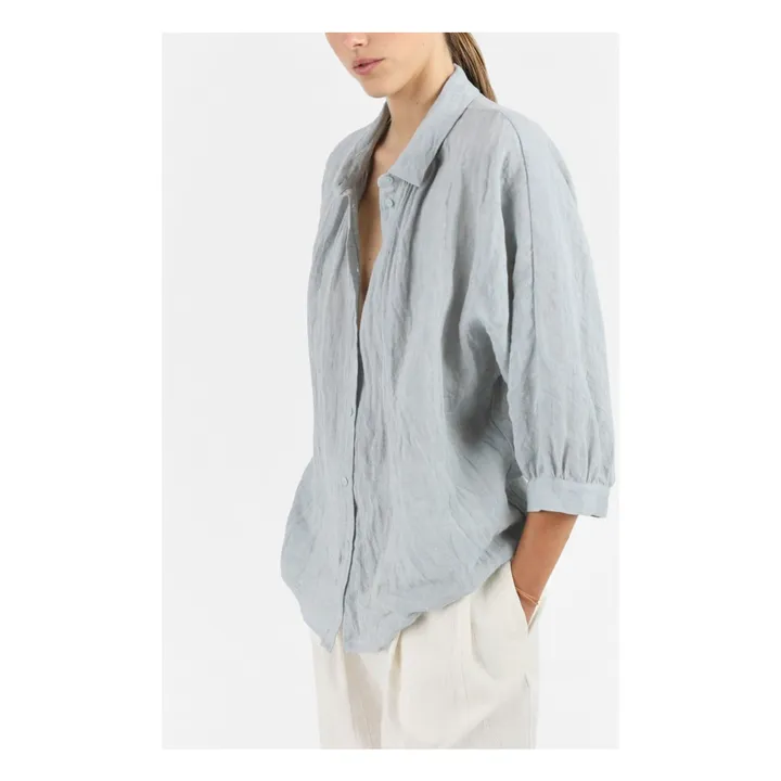 Masscob Chemise Camarosa Lin | Bleu