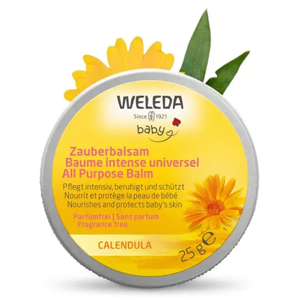 Bálsamo Orgânico Universal Intenso de Calêndula para Bebê Weleda 25g