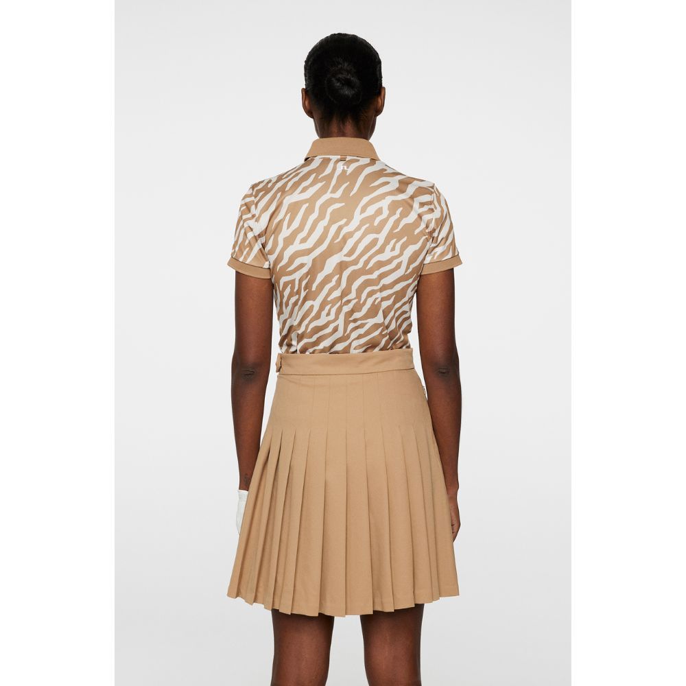 Tour Tech Print Pique Dame Tour Tigers Eye