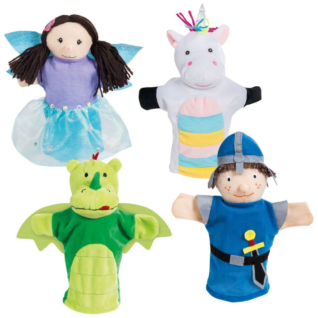 robaroba   Handpuppen 4-teilig