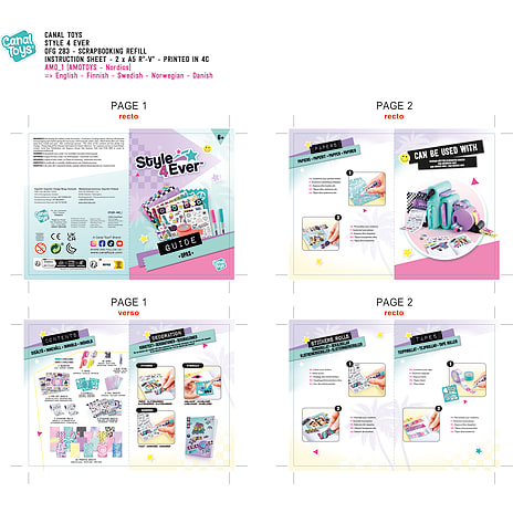 Style 4 Ever Scrapbooking refill