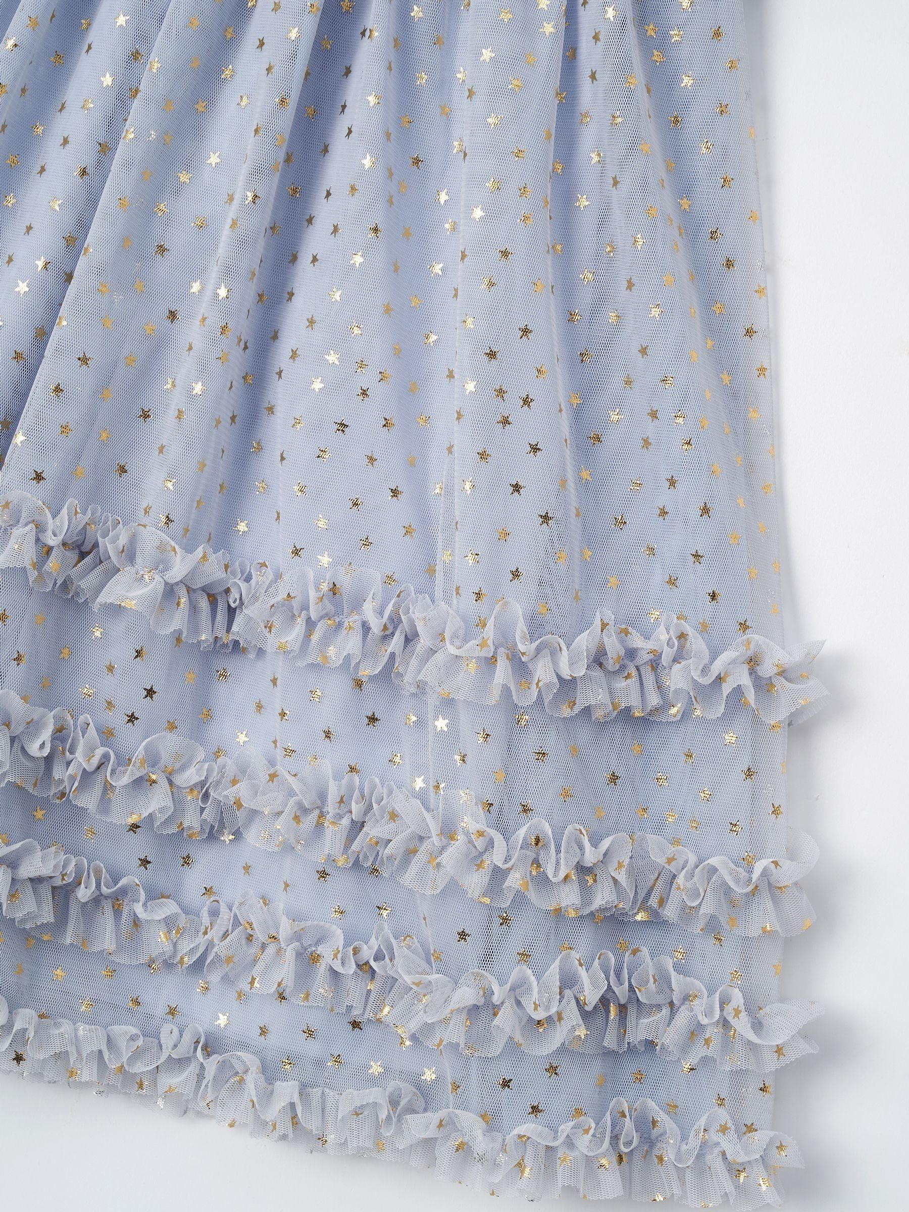 Angel & Rocket Xeni meshjurk met folieprint