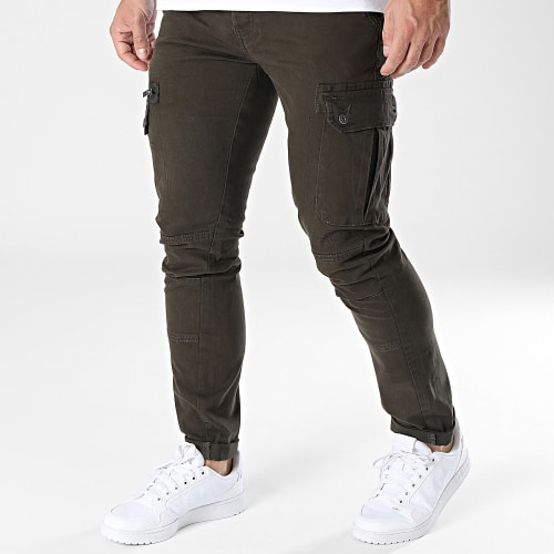 Pantalon Cargo Vert Kaki