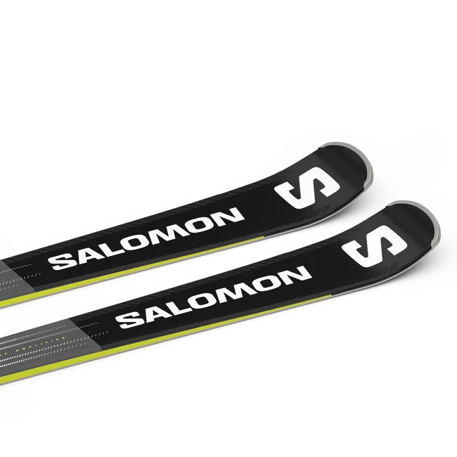 S/MAX 8 (and M11)  Pisten-Ski-Set, Unisex Black/White/AcidGreen