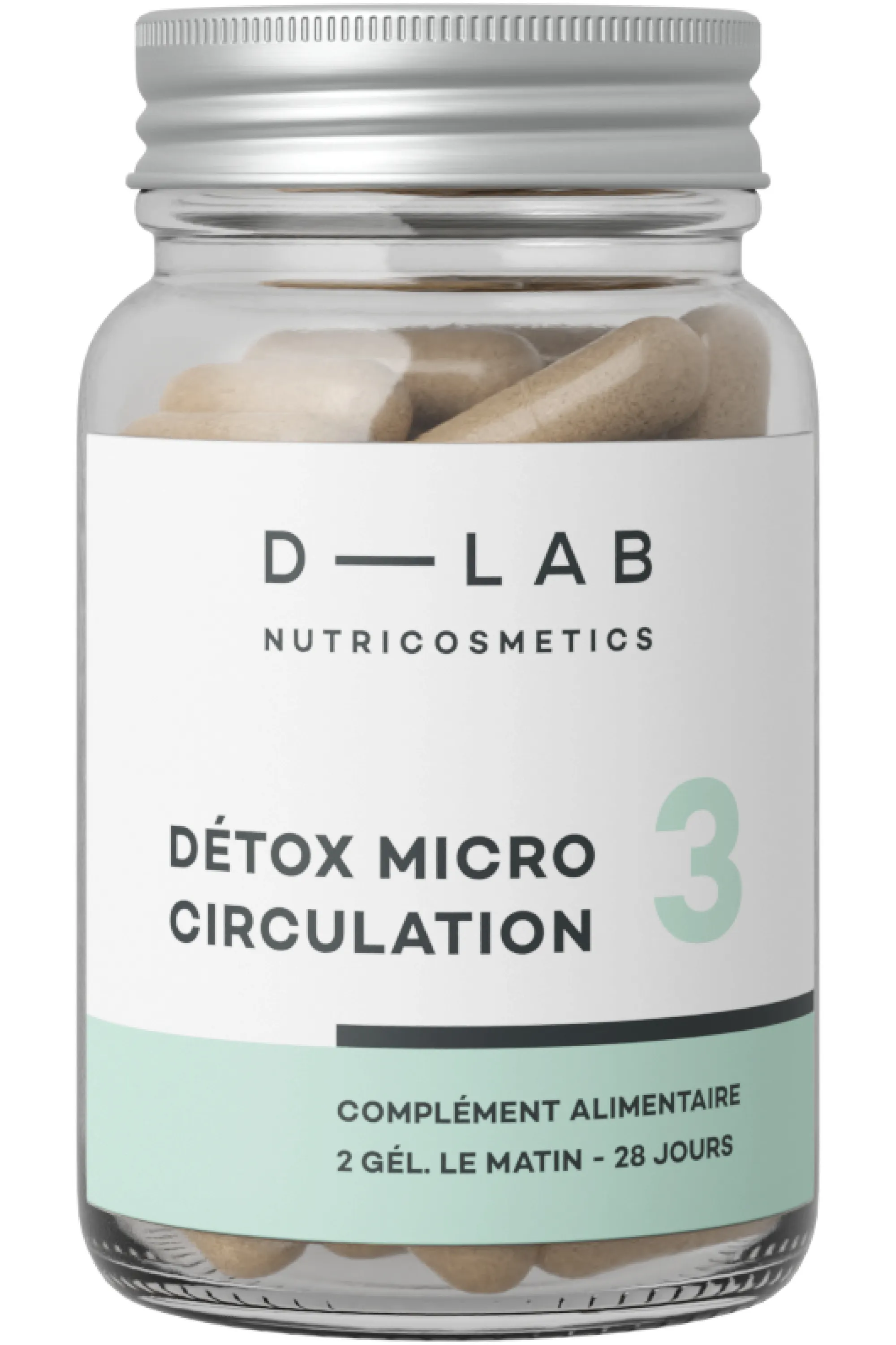 D-LAB Nutricosmetics Compléments alimentaires Détox Microcirculation