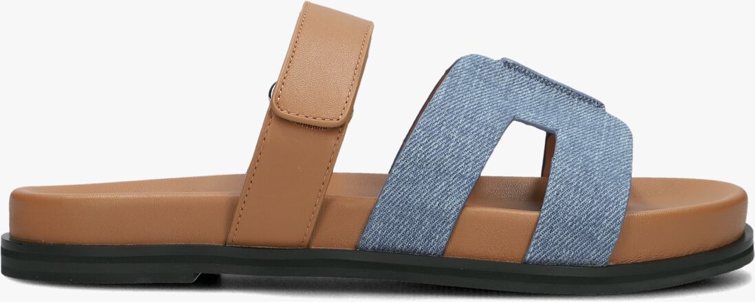 blauwe bibi lou slippers 525z67