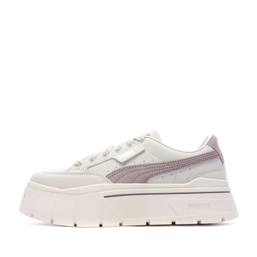 Puma Baskets Blanche Femme Puma Mayze Stack