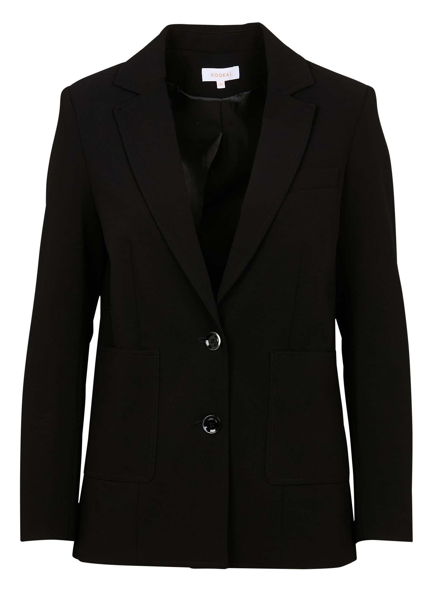 MIKA - Veste de tailleur ajustée| Noir