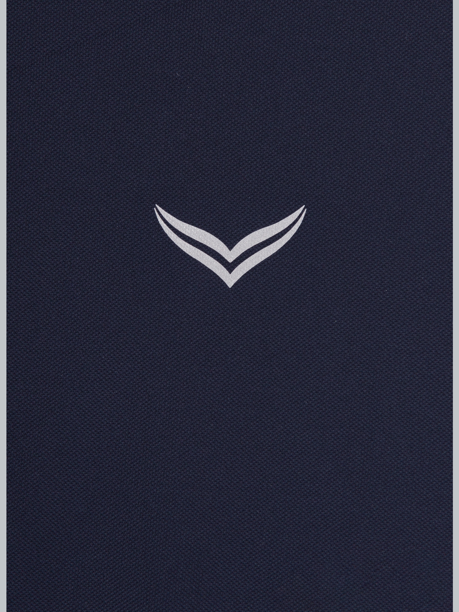 Poloshirt aus Polyester mit Knopfleiste Navy