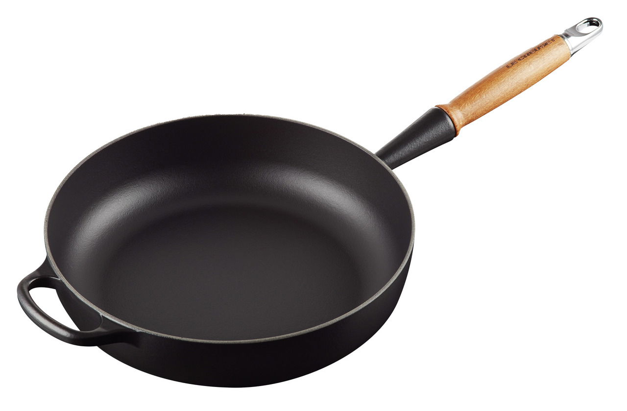 LE CREUSET Sautépfanne 28cm Schwarz SIGNATURE