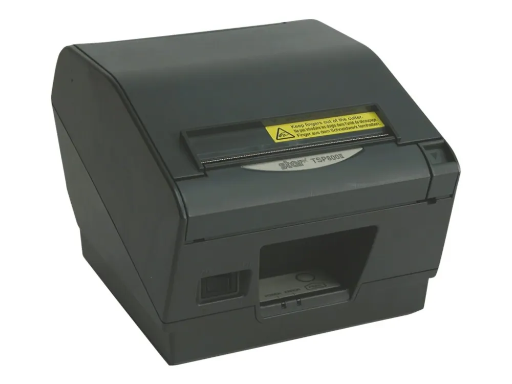 Star TSP847II - Kvitteringsprinter - to-farvet (monokrom) - direkte termisk - Rulle (11,2 cm) - 406 x 203 dpi - op til 180 mm/sek. - skærer - trækulsgrå