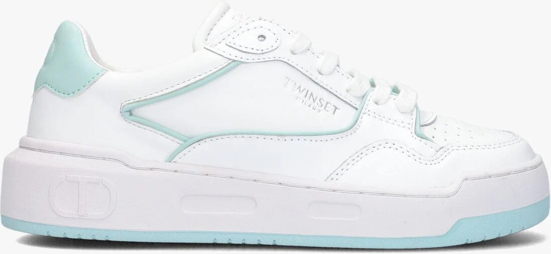 TWINSET MILANO witte twinset milano lage sneakers 231tcp080