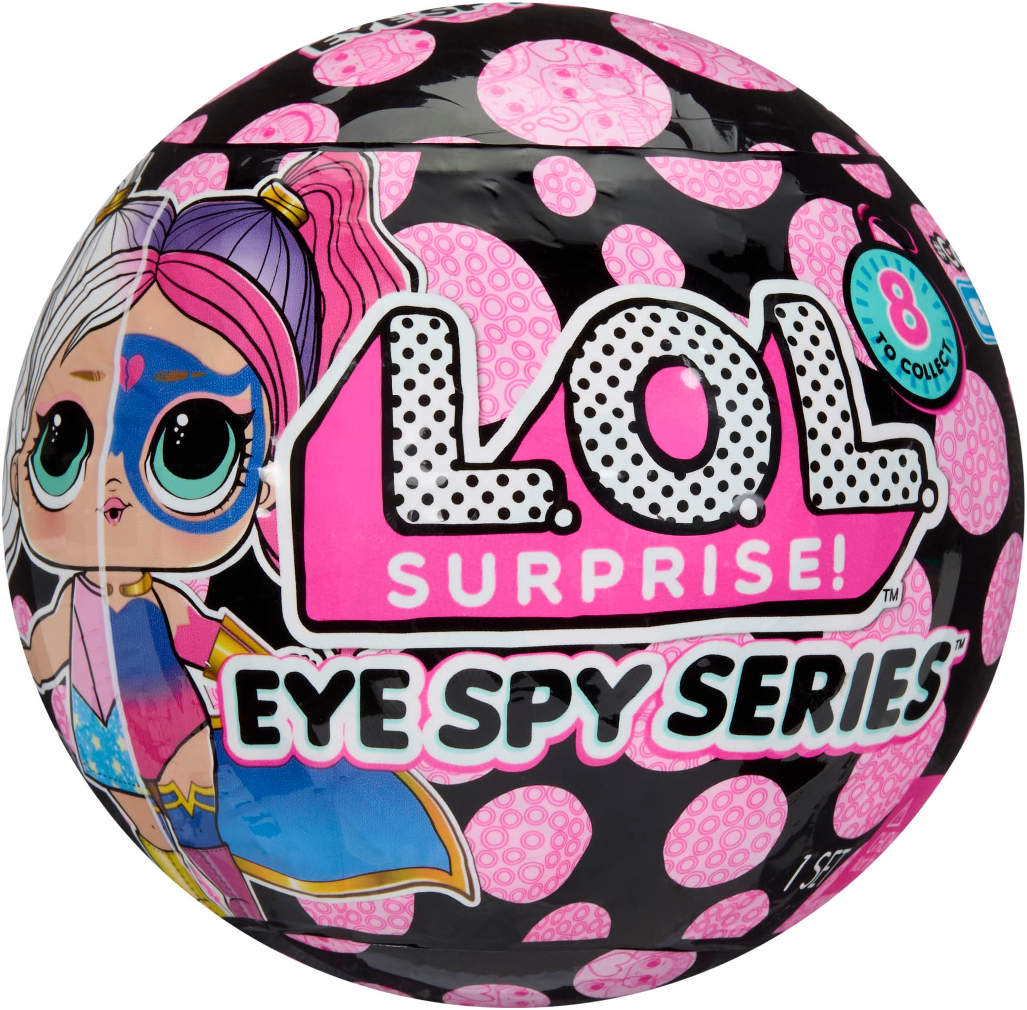 L.O.L. SURPRISE! Anziehpuppe »L.O.L. Surprise Eye Spy Tots« mit magischem Farbwechsel; Lieferung erfolgt sortiert