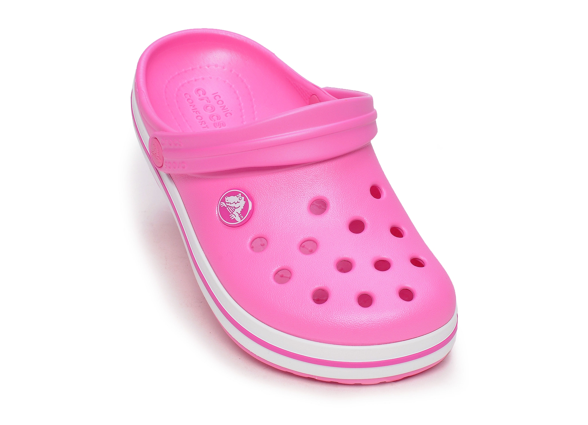 Crocband clog rose