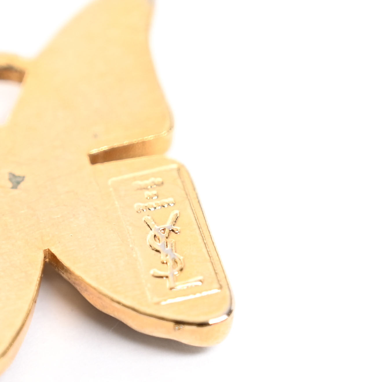 Saint Laurent Pendentif Papillon violet - Neuf sans étiquette