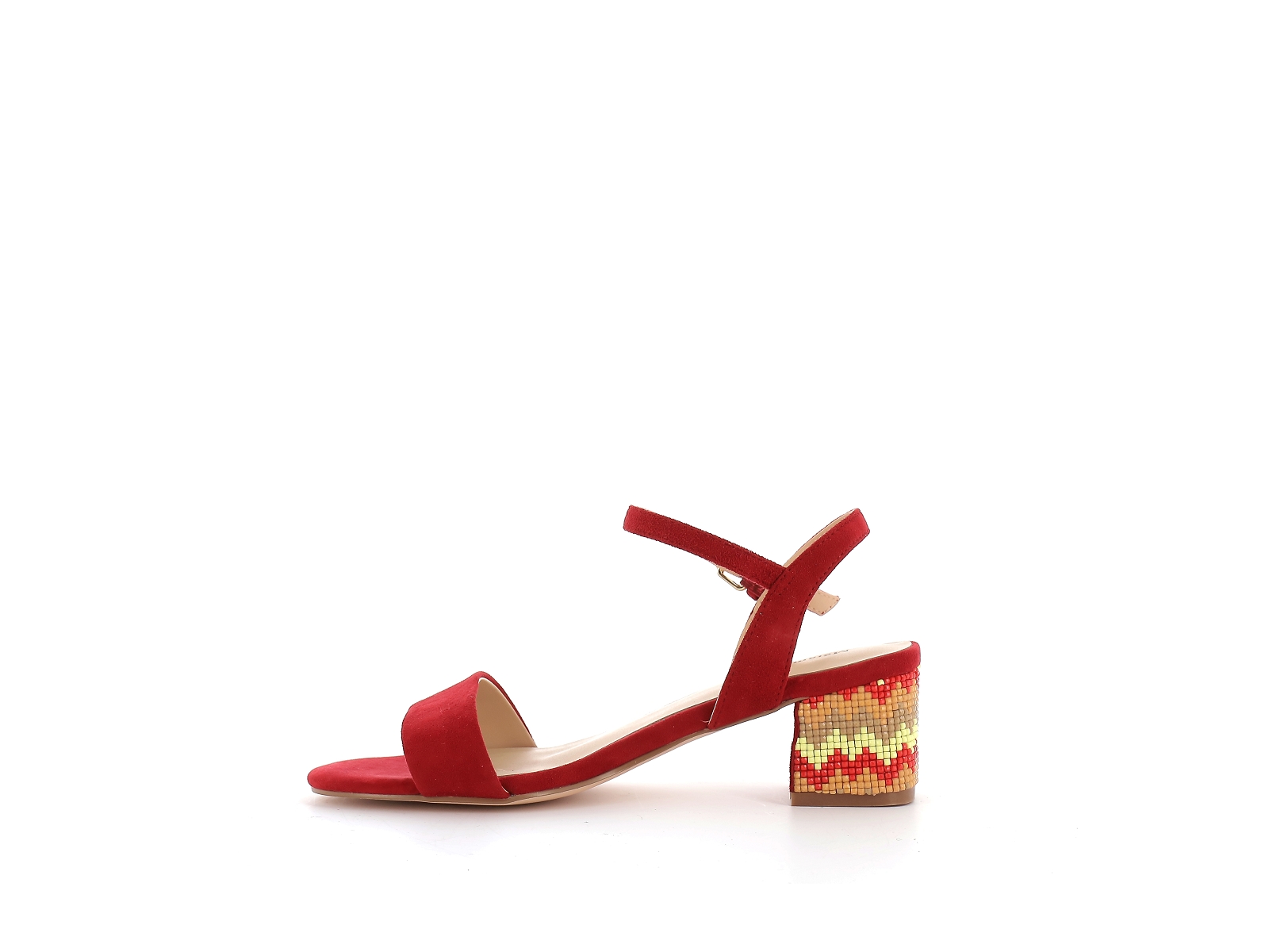 Metamorf ose-GABORONE Nubuck Velours Rouge