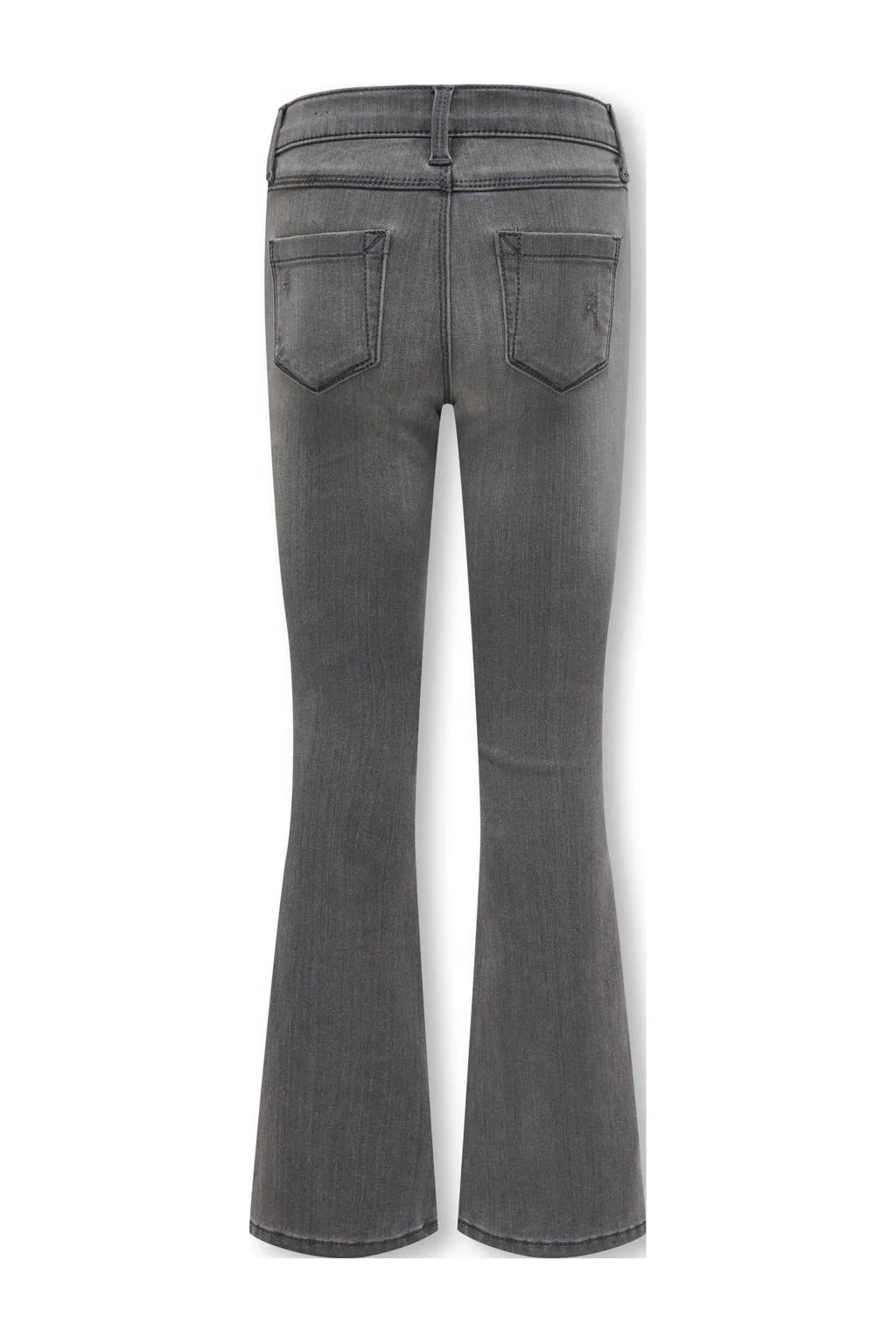 KIDS ONLY GIRL high waist flared jeans grey denim
