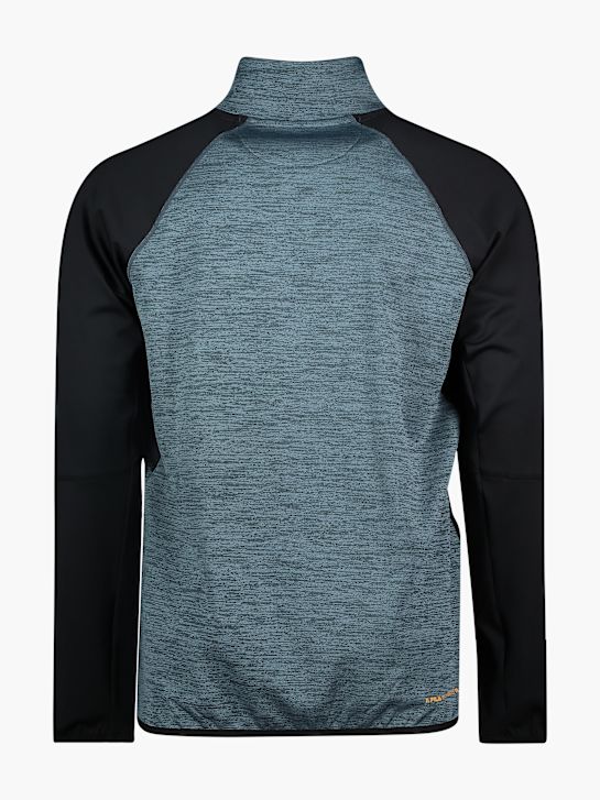 FILA Kapuzenpullover Schwarz