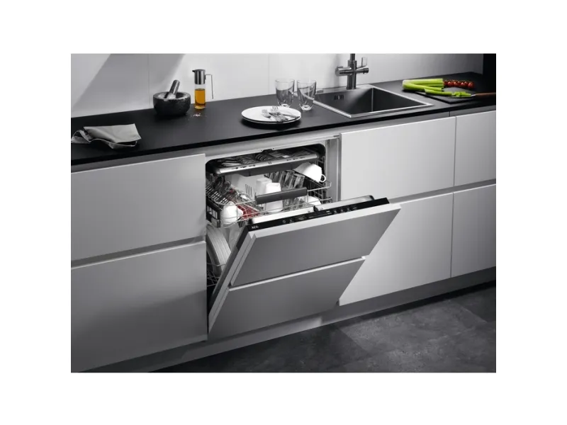 AEG 7000 FSE74747P - Opvaskemaskine - til indbygning - Niche - bredde: 60 cm - dybde: 55 cm - højde: 82 cm