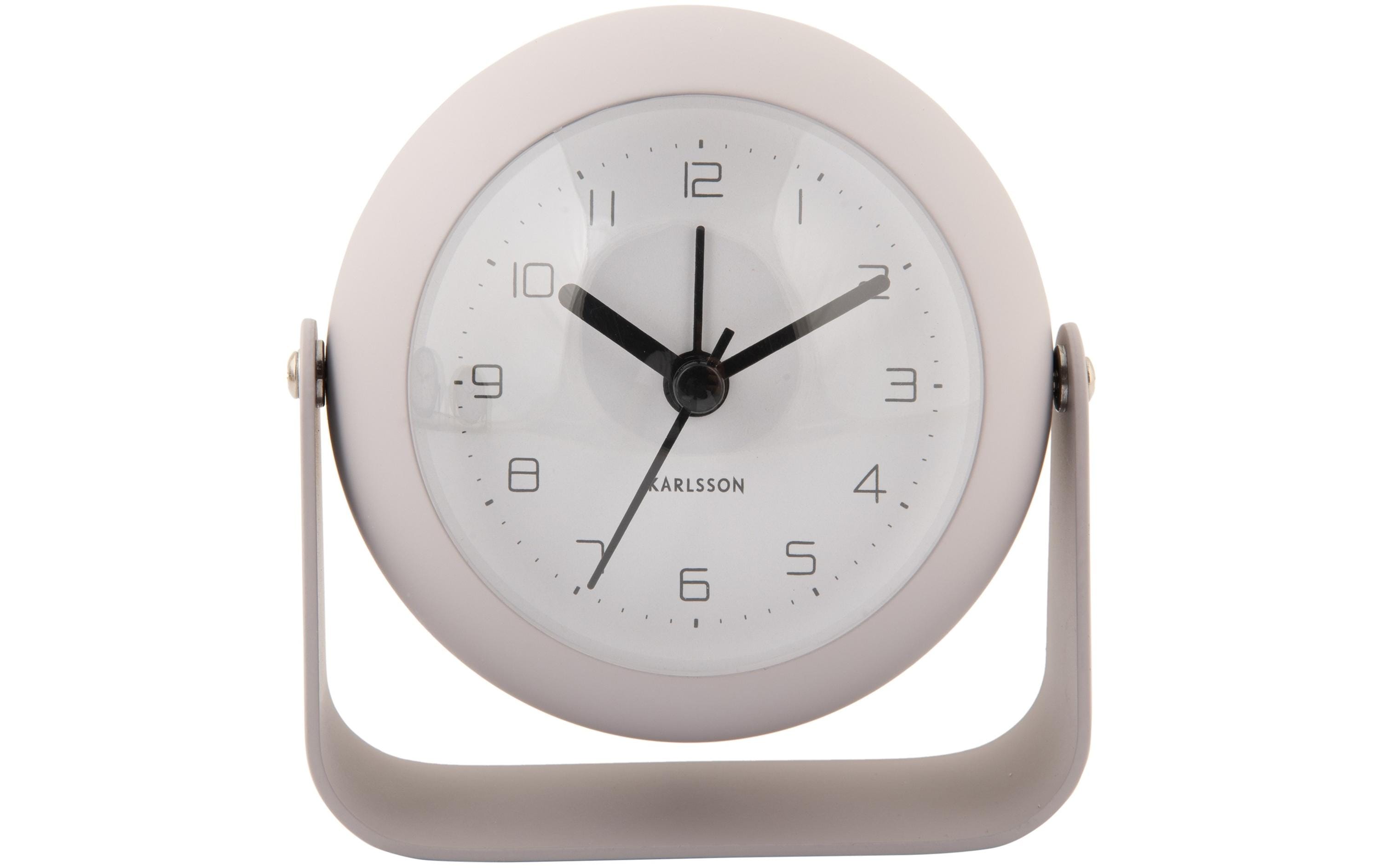 Klassischer Wecker Bunky Cool greyWecker aus Eisen