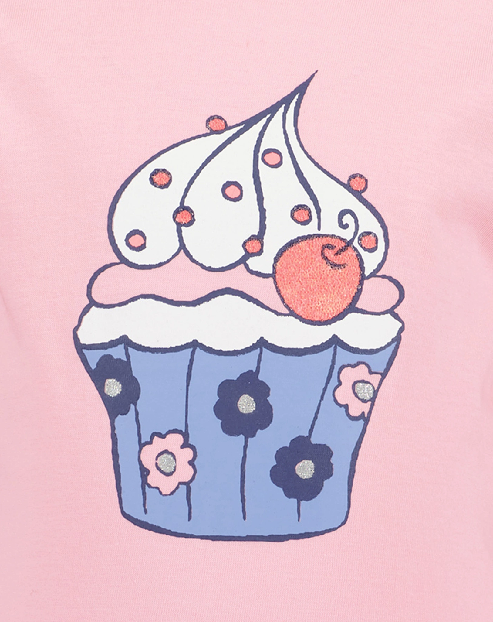 Langarmshirt CUPCAKE in azalee