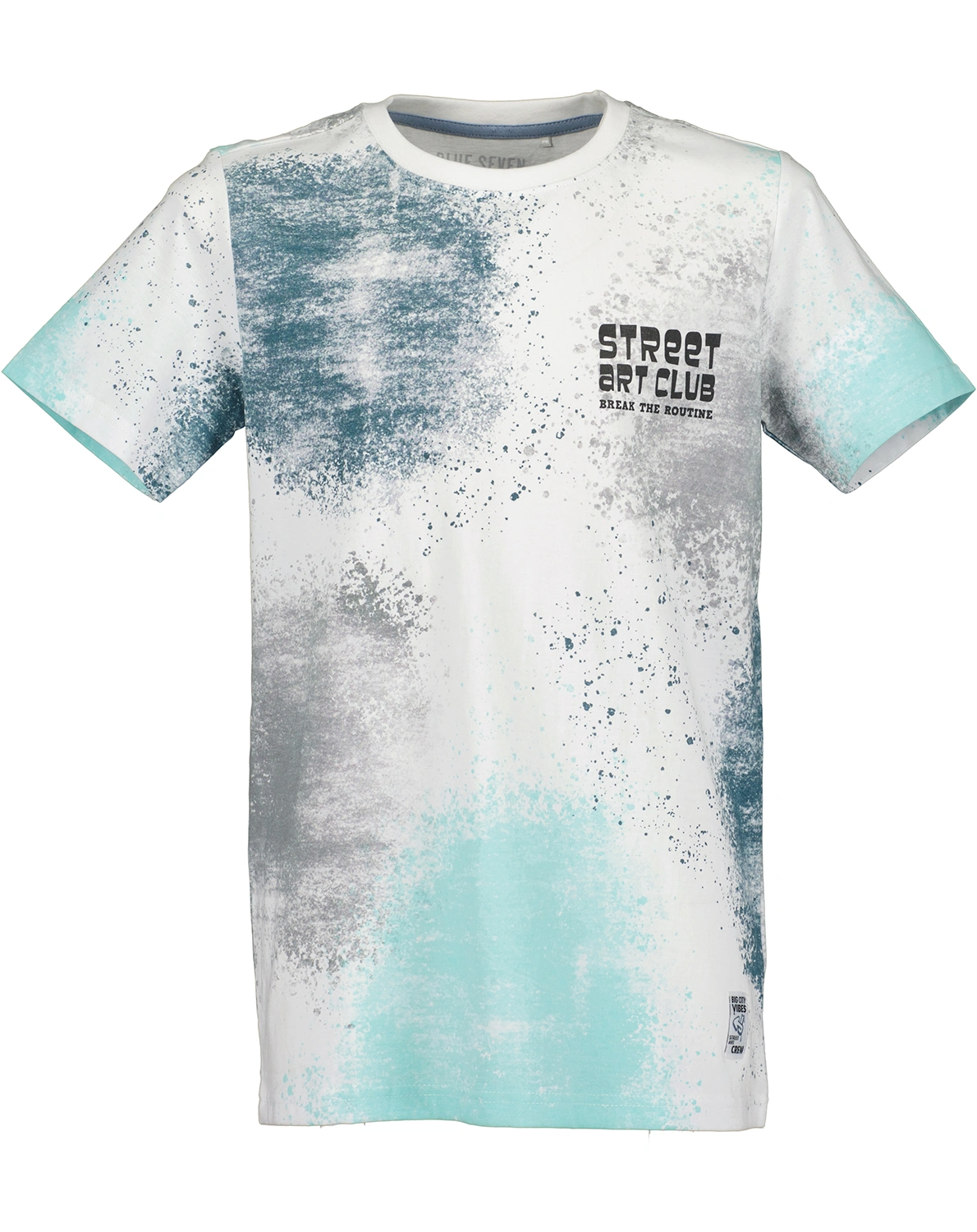 T-Shirt STREET ART CLUB in weiß