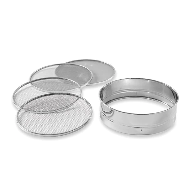 Tamis tambour inox 4 mailles interchangeables Mathon