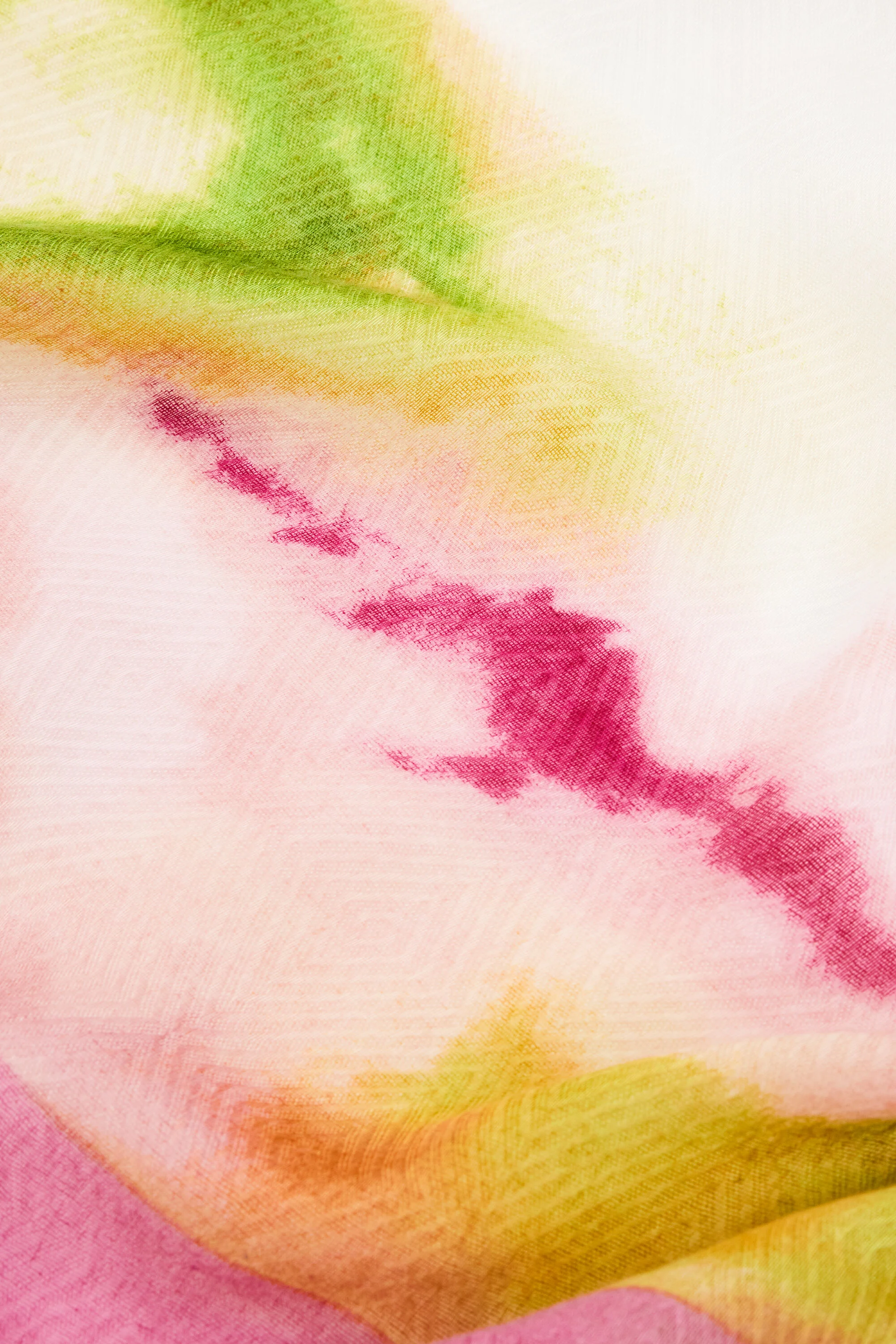 Foulard retangular acuarela