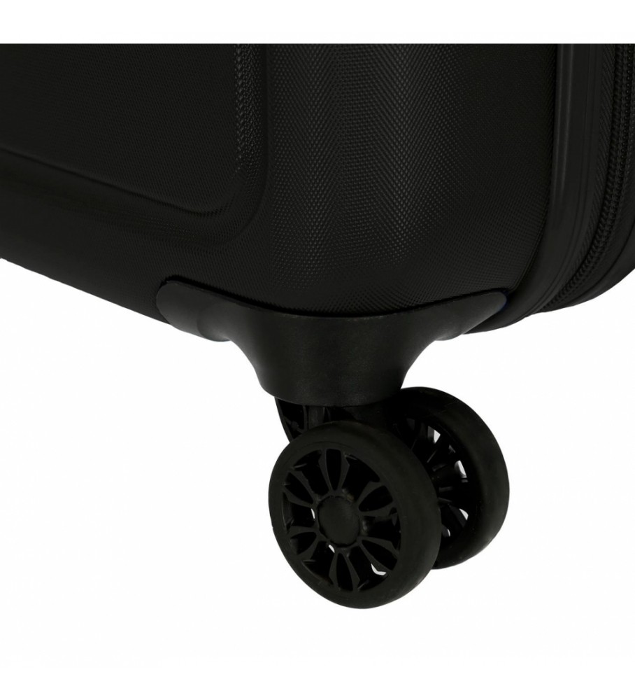 Mala de cabine Roll Road Camboja Rígida 55cm Preta