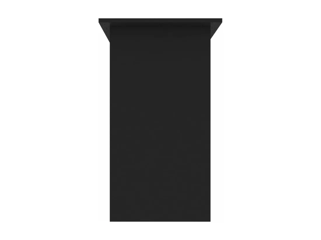 Bureau Noir 80 x 45 x 74 cm Aggloméré