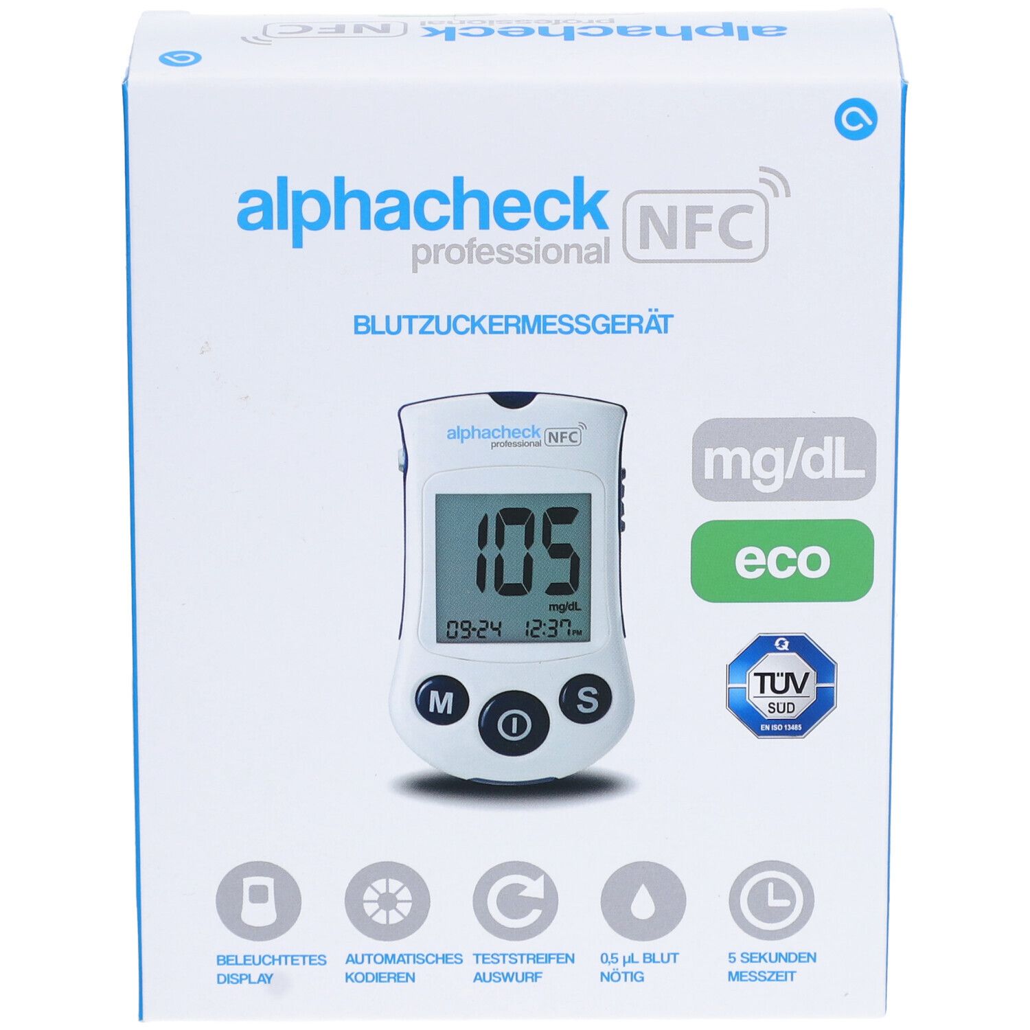 Berger Med Alphacheck professional eco mg/dL