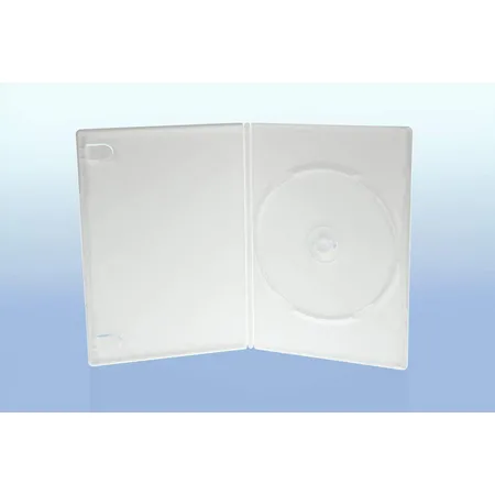 Sauerwald DVD Hüllen slimline, weiß , 8 Stück