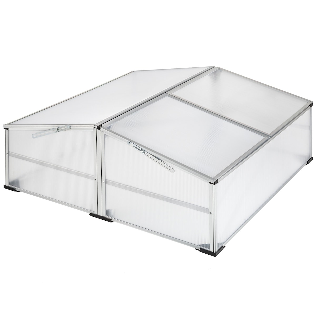 Minidrivhus - 102 x 102 x 41 / 31 cm