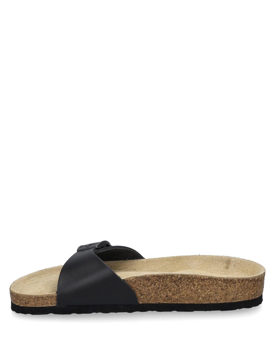 Sandale Bianca 03, schwarz-kombi