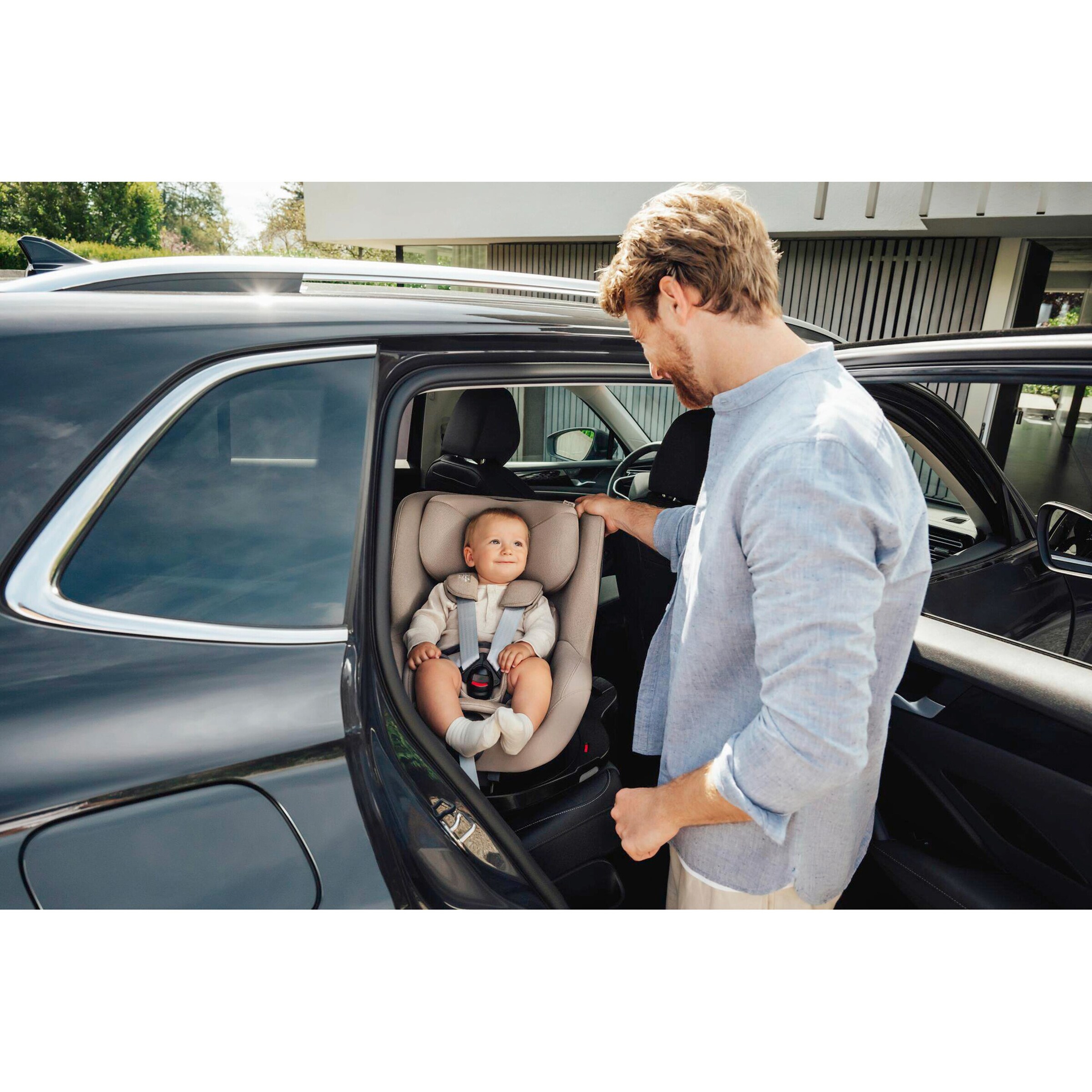 Britax Römer - Britax Römer Diamond Kindersitz DUALFIX PRO M i-SIZE midnight grey