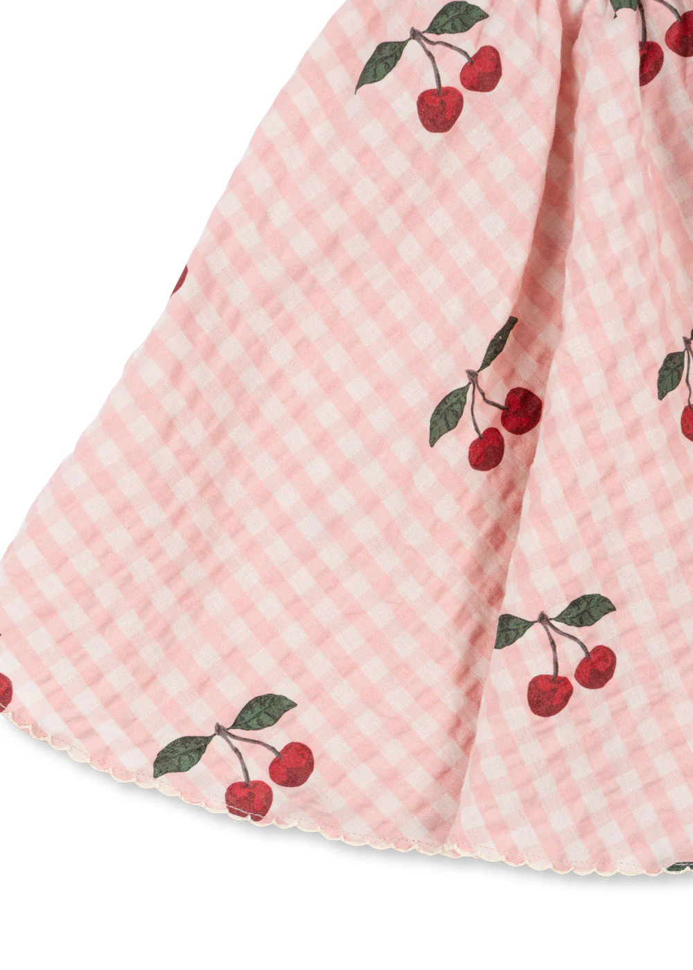 kim nederdel - CHERRY CHECK - 12M