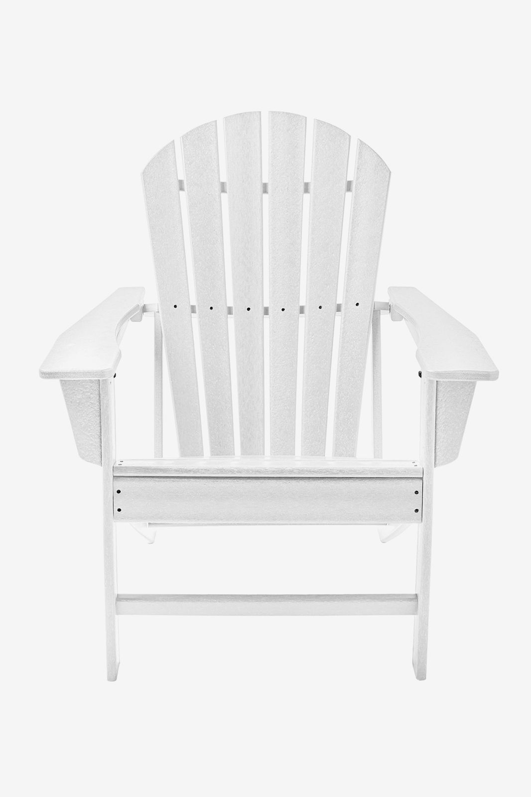 Witte fanback chair