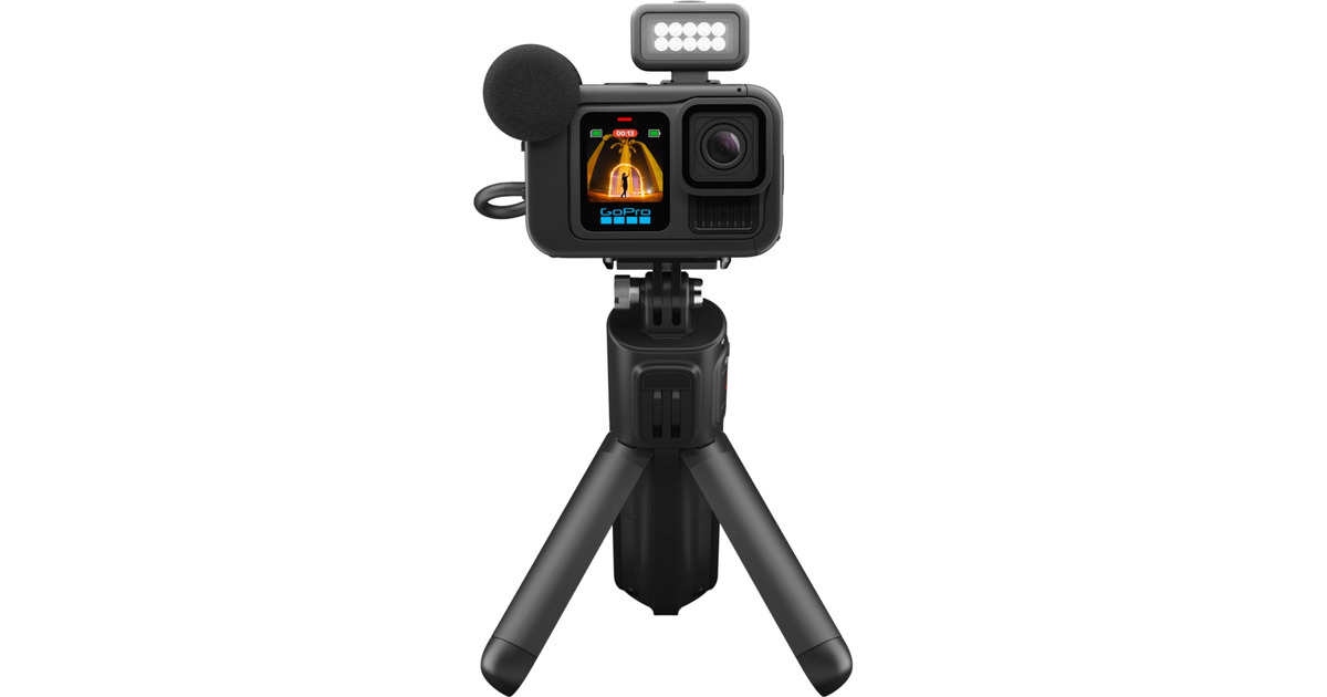GoProHERO13 Black Creator Edition videocamera  (Zwart, Bluetooth, Wi-Fi 6)