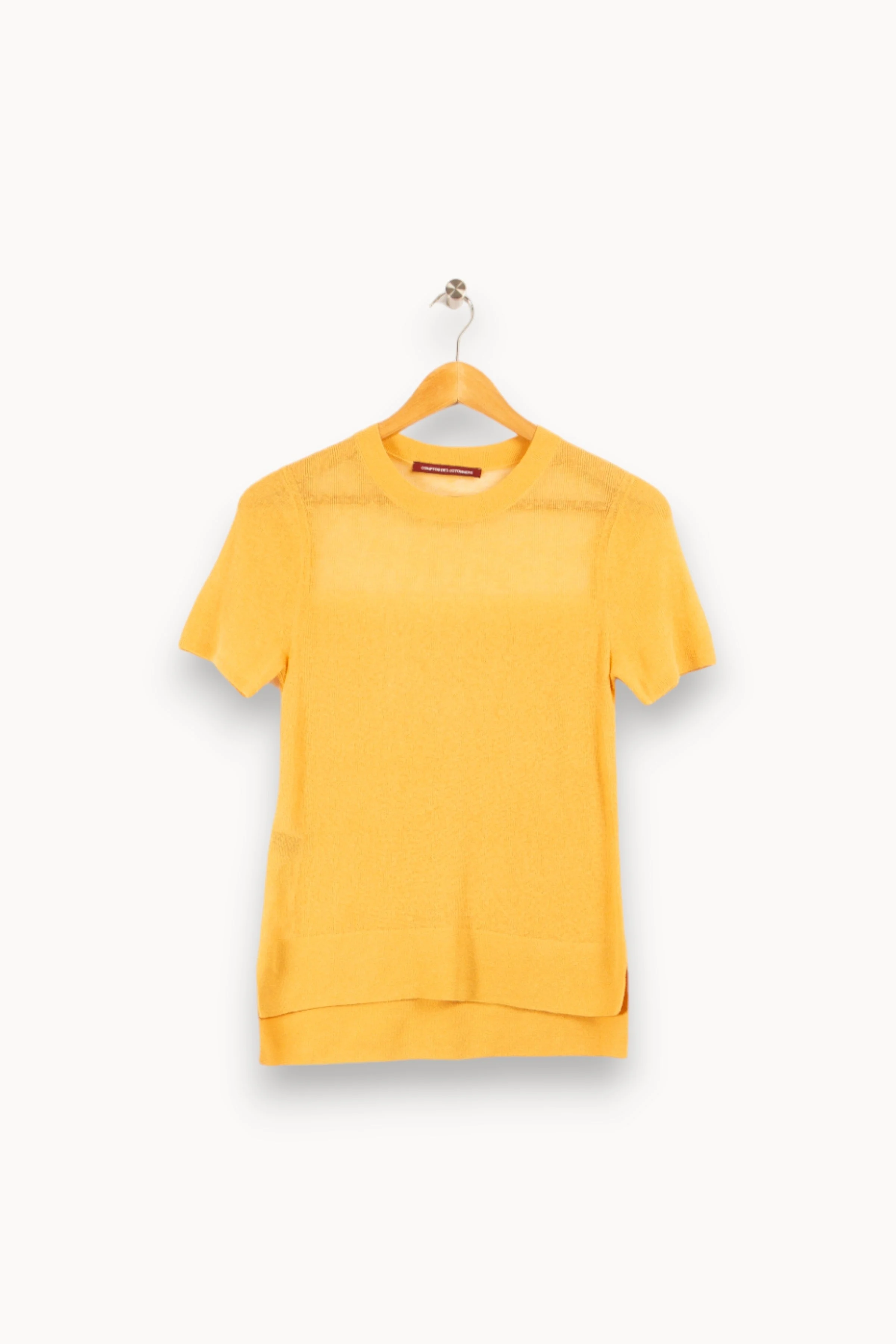 Pull en maille | Jaune