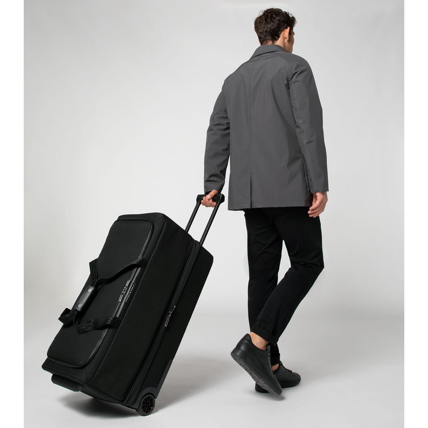 Porsche Design Roadster Nylon Rolling Duffle L black