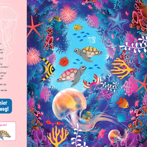 Lantaarn publishers lees- en zoekboek speuren in het water