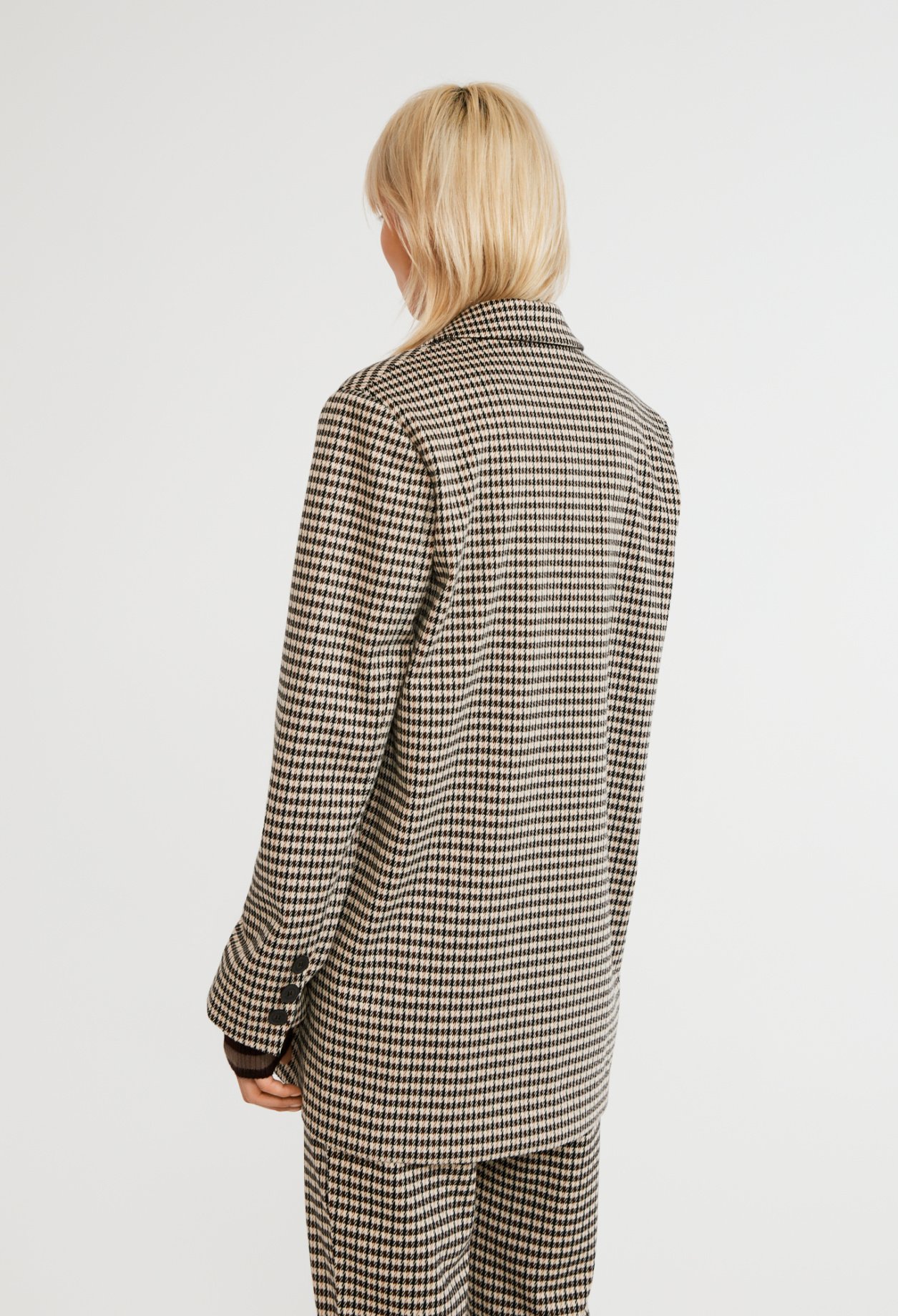 Veste &agrave; carreaux
