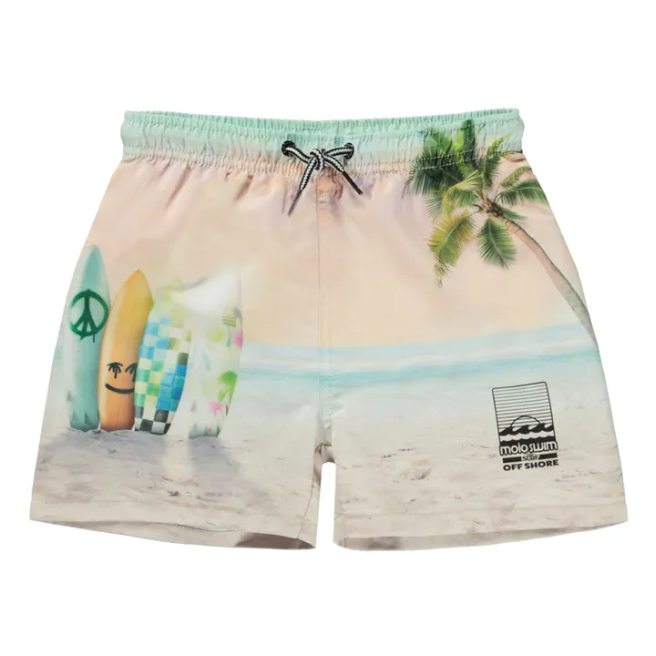 Molo Short de Bain Polyester Recyclé Niko | Rose pêche