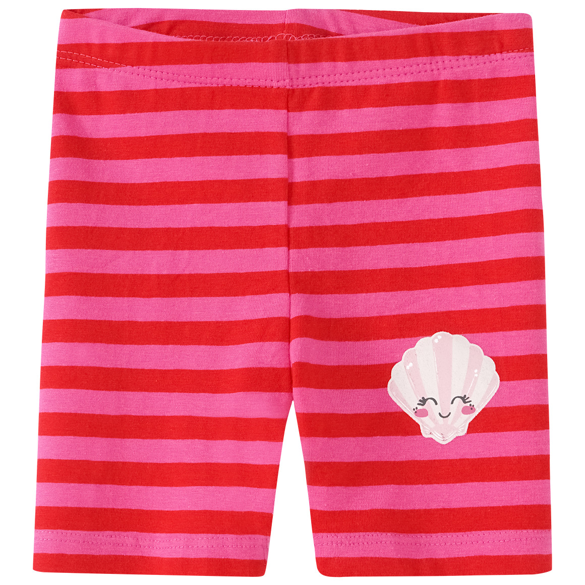 Topomini 2 Baby Radler mit Muschel-Print pink / rot